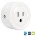 WIFI Smart Plug,ZTHY Wireless Timing Function MINI Socket Outlet Compatible with Amazon Alexa Echo , Google home and IFTTT for Voice Control, No Hub Required,Remote Control your Devices from Anywhere