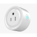 WIFI Smart Socket Mini Smart Socket ZTHY Wireless Timing MINI Plug Outlet Works with Amazon Alexa Google home and IFTTT